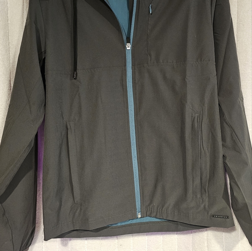 Swannies zip up wind breaker